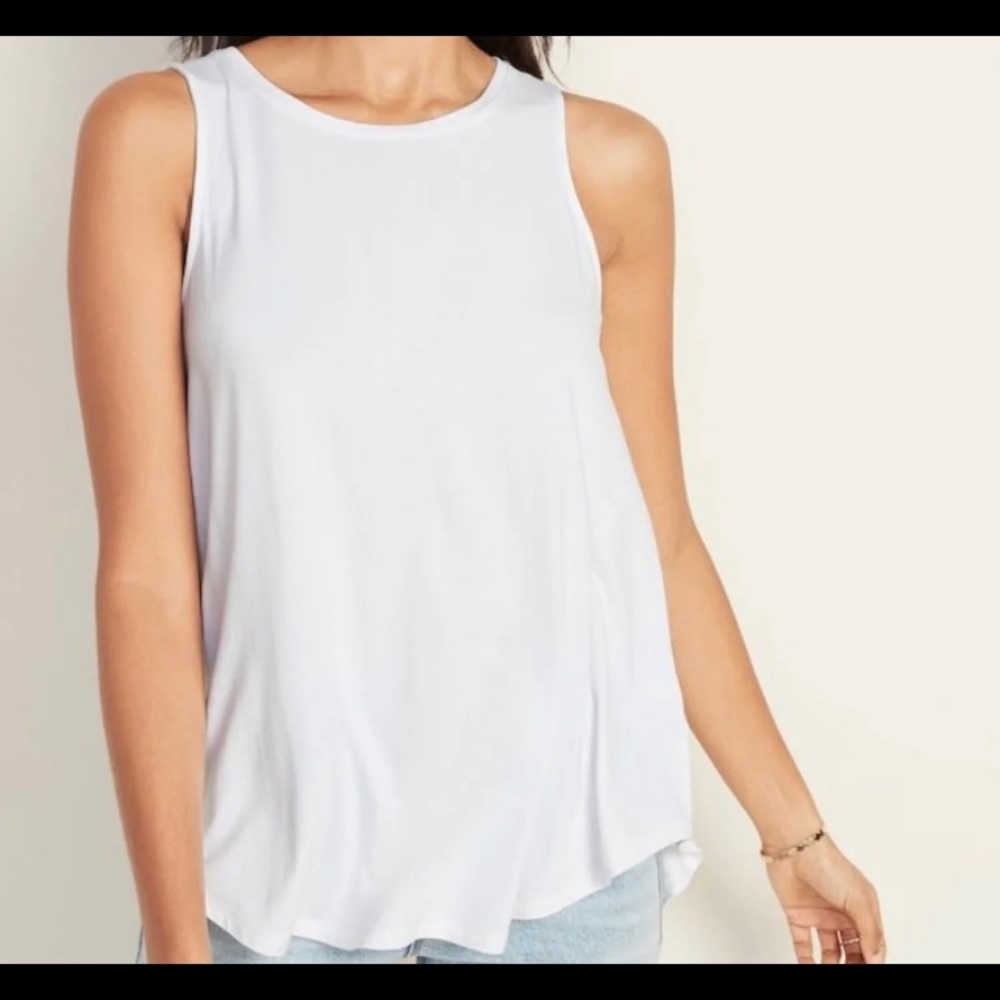 White Swing Tank